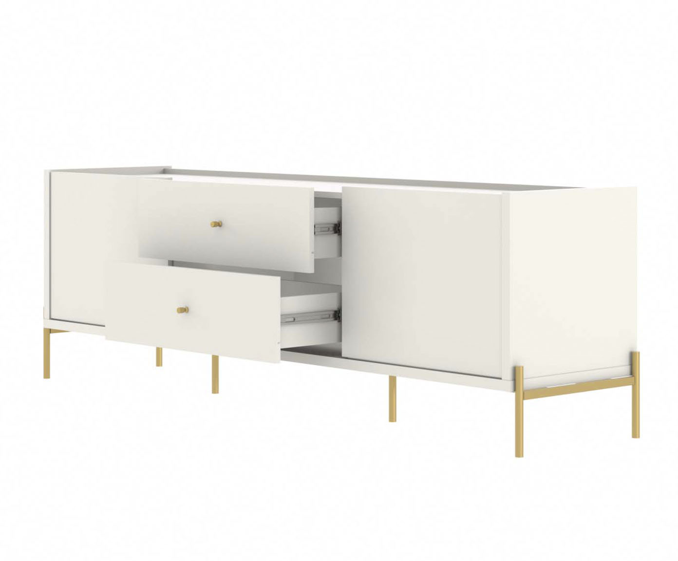 Rack Jasper - Off-White Fosco e Dourado image number 3