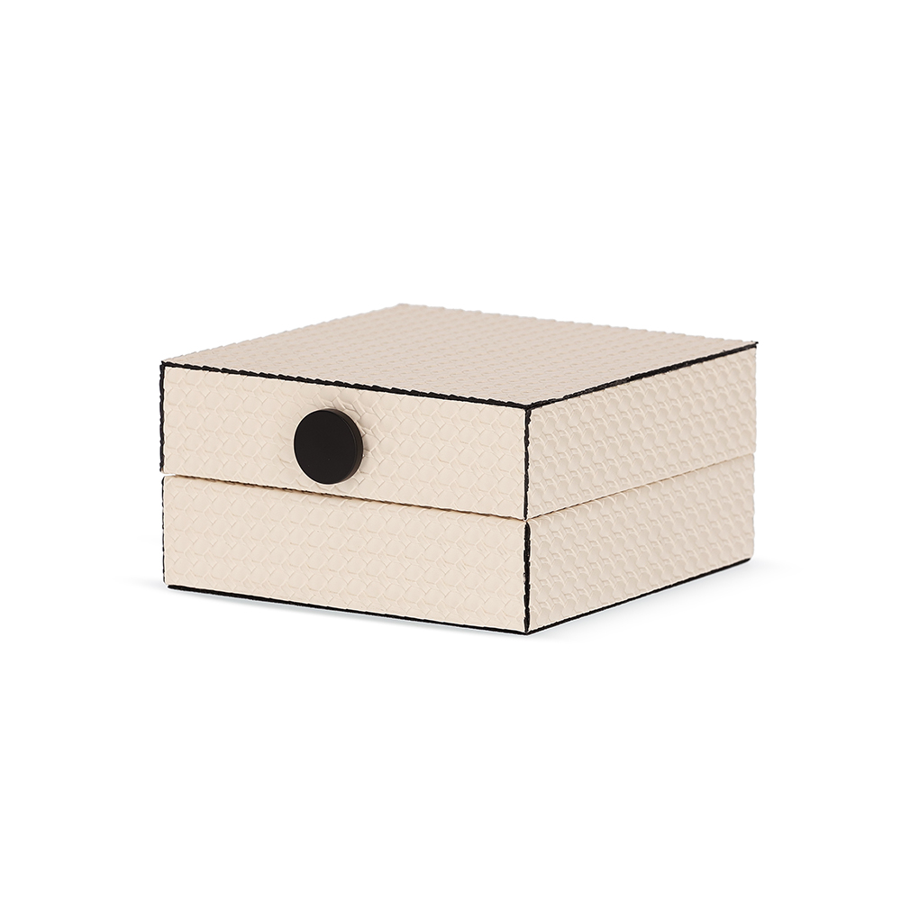 Caixa Decorativa Coraniv Off White - image 1