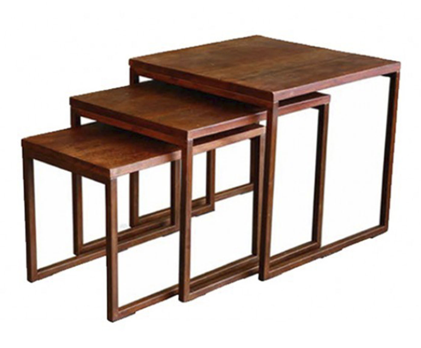 Mesa em Ferro e Madeira Trio - image 0