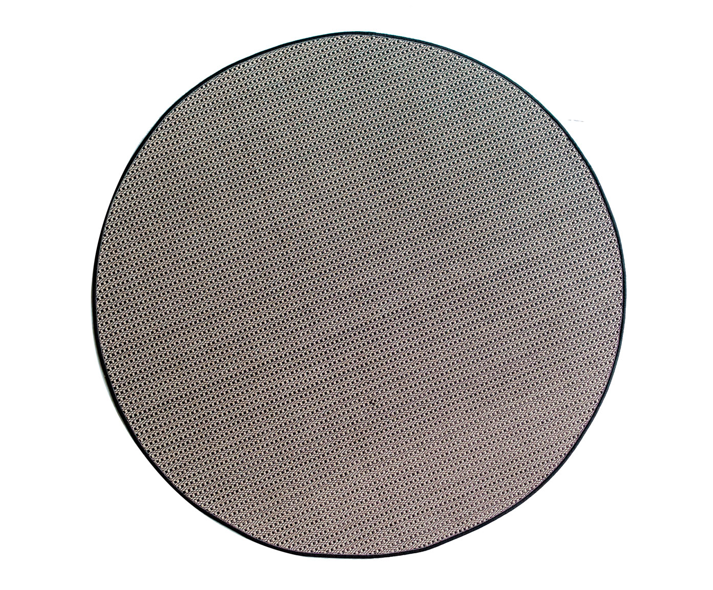 Tapete Redondo Artesanal Look Jacquard Ibisco - image 0
