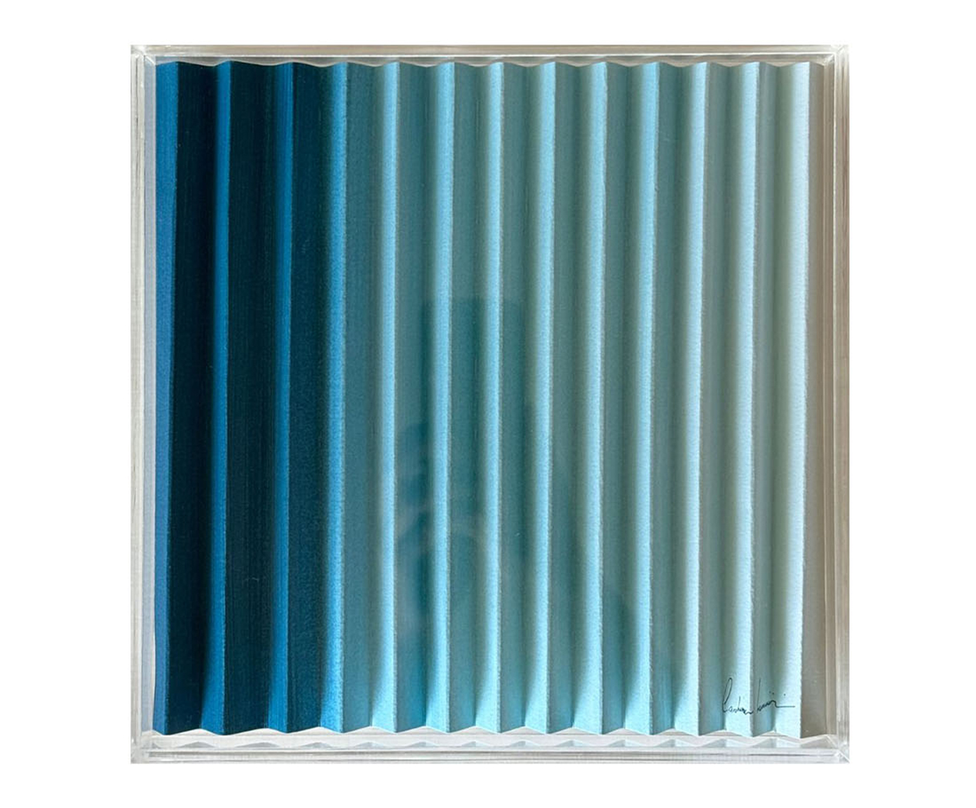 Quadro Degrad&ecirc; Celeste - image 1