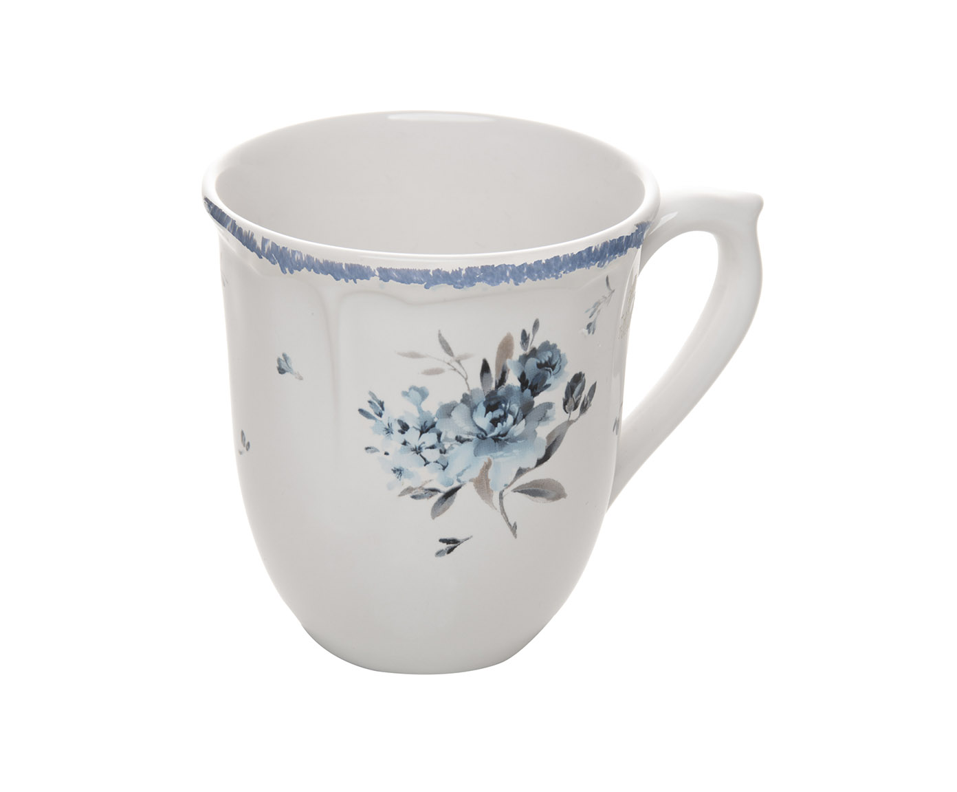 Caneca de Cer&acirc;mica Florescer Azul - image 1