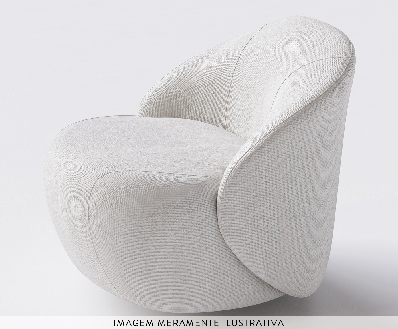 Poltrona Zoe Branca image number 3