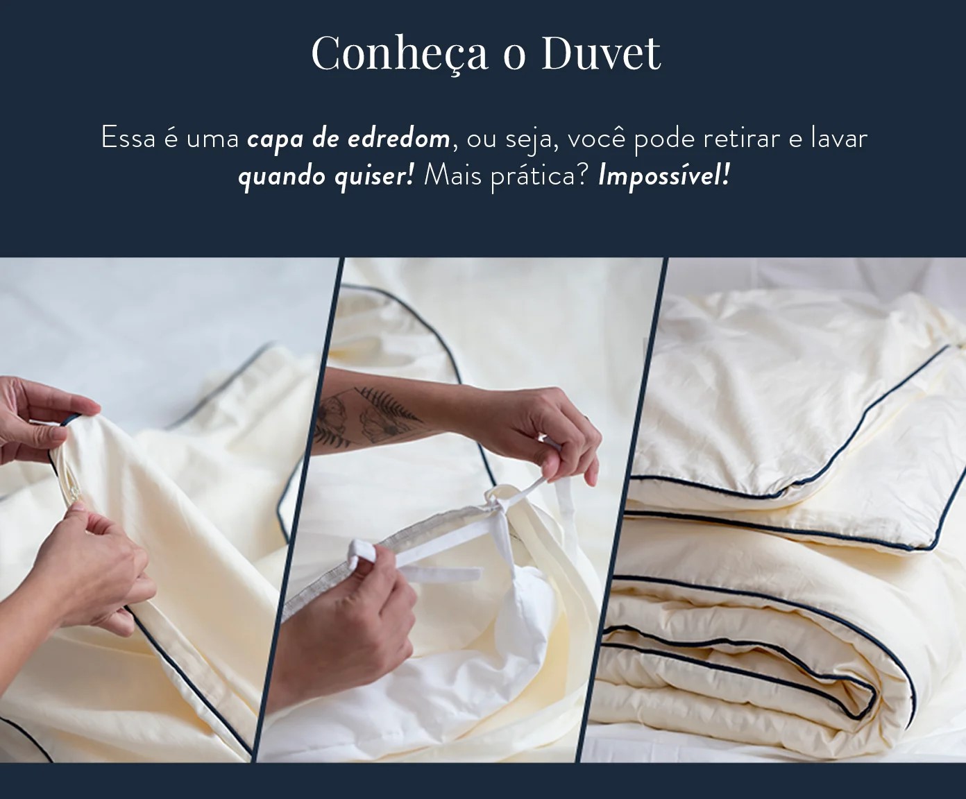 Duvet Grani Cinza 200 Fios - image 1