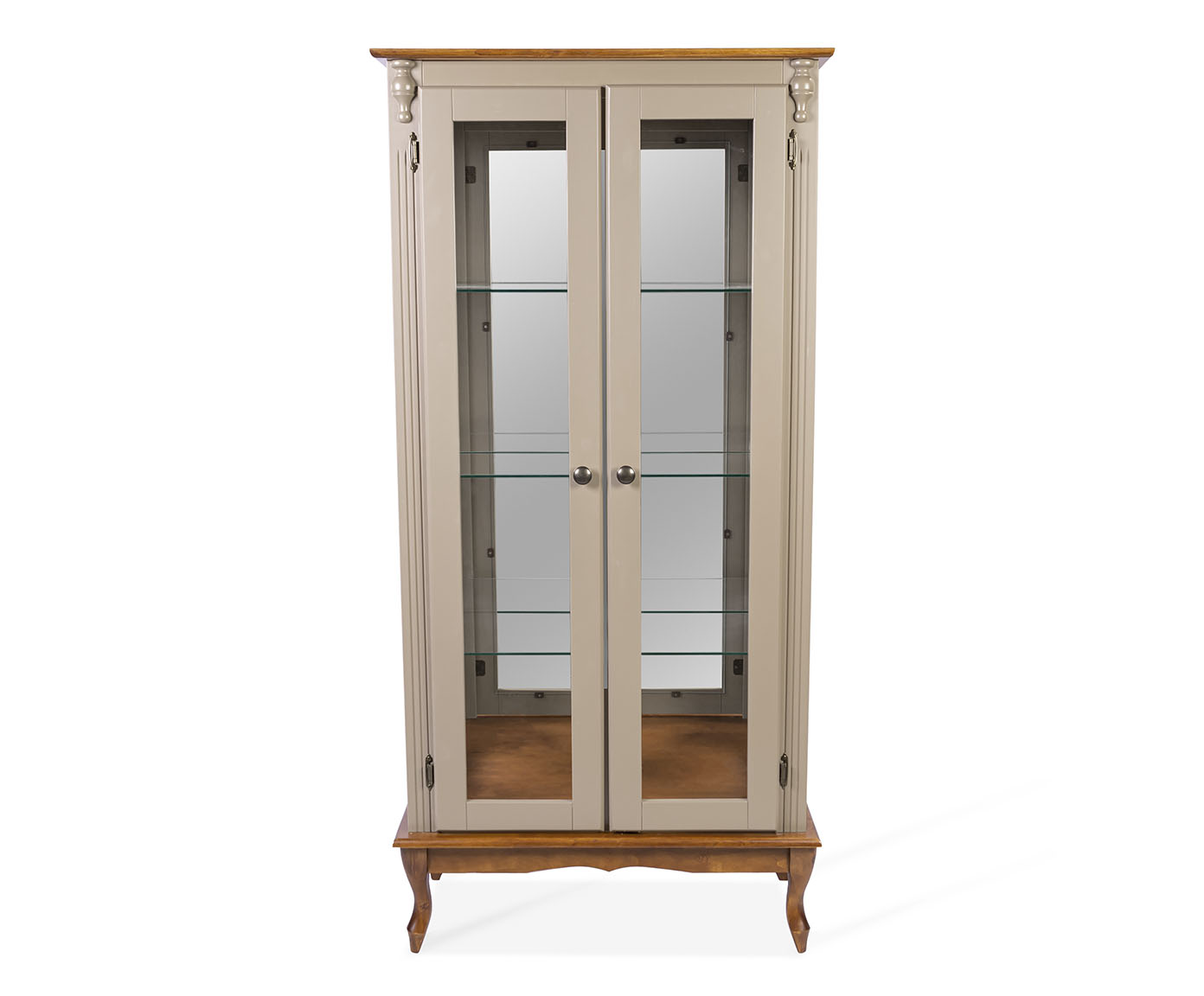 Vitrine Luiz Xv Am&ecirc;ndoa e Imbuia Glaser - image 1