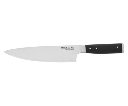Faca de Corte em Inox Japanese Steel Preta - image 1