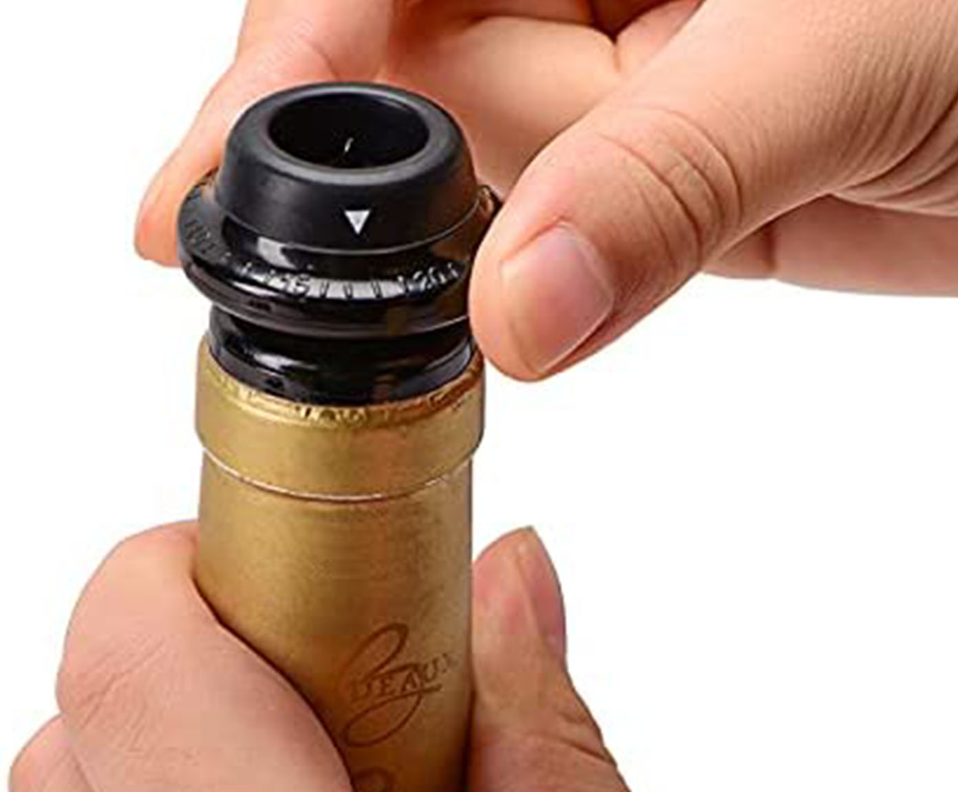 Jogo de Tampas e Bomba A V&aacute;cuo para Vinhos image number 3