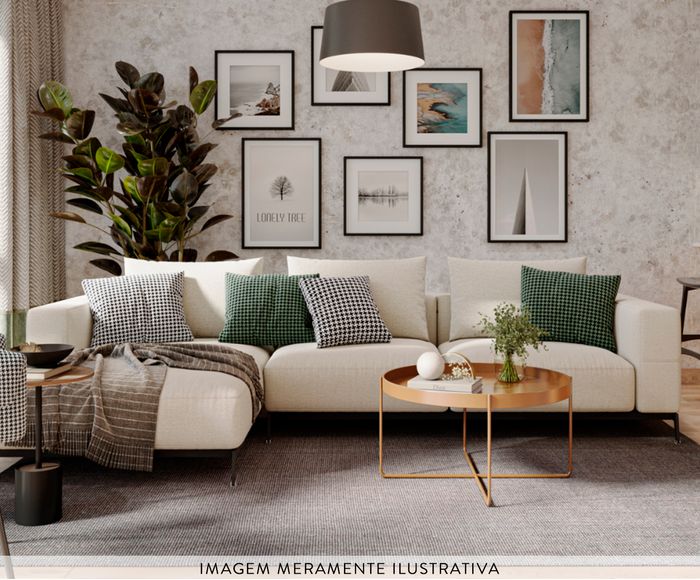Tapete de Sisal Boucle OniX Retangular image number 1