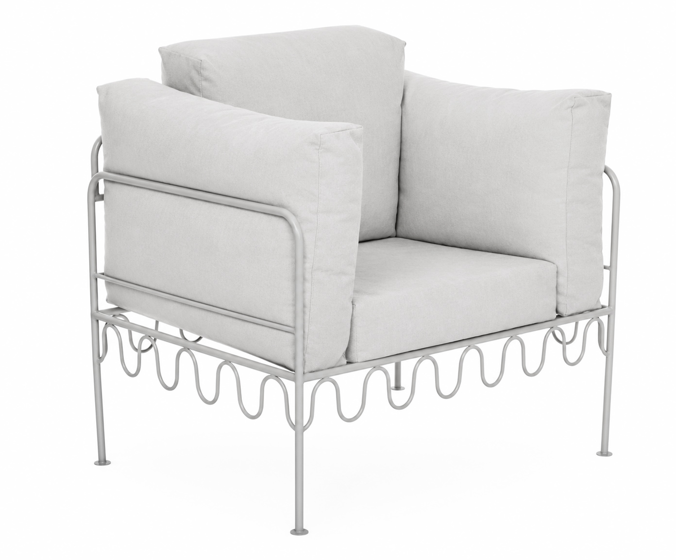 Poltrona Pop Indoor Ondas - Fendi - image 0