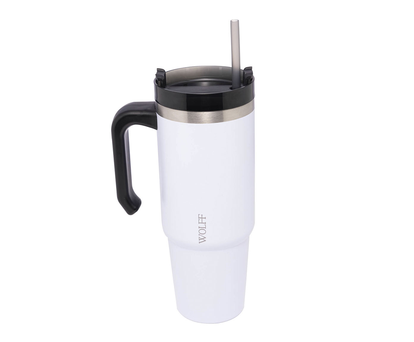 Caneca T&eacute;rmica com Parede Dupla Slimterm Branca image number 2