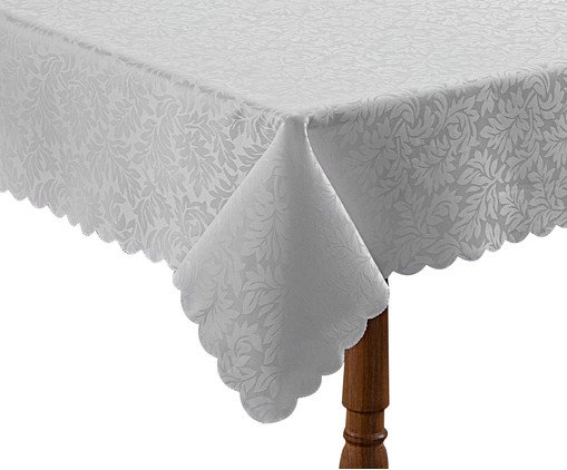 Toalha de Mesa Quadrada Funny - Branca image number 0