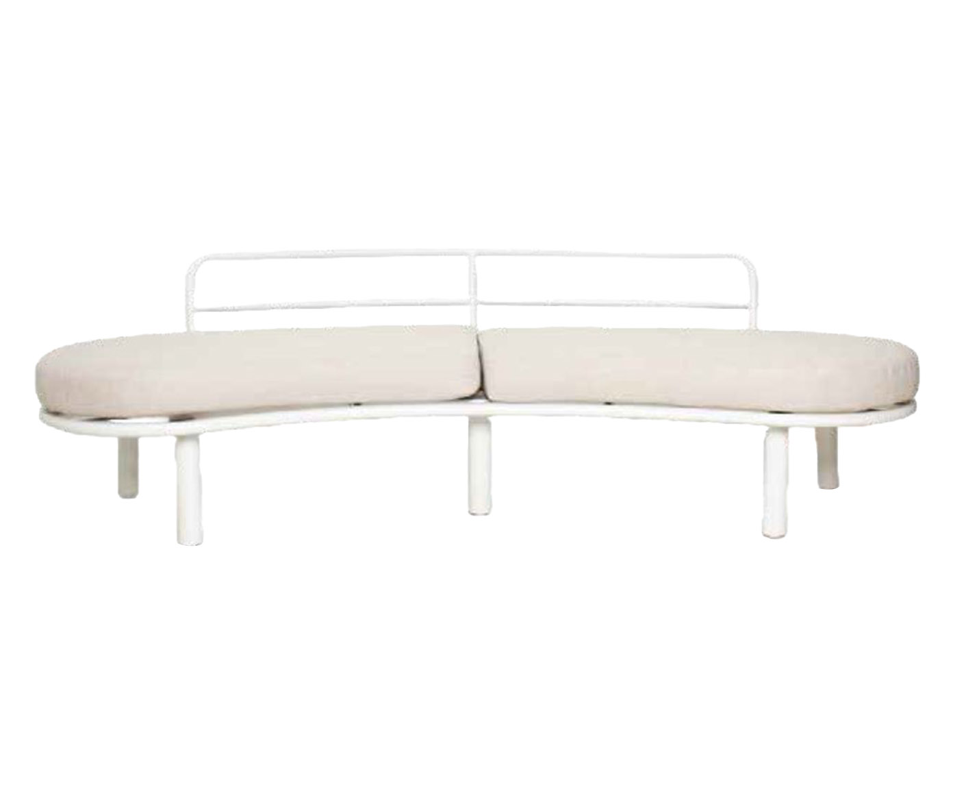 Sof&aacute; Allu Feel Bege e Branco - image 0