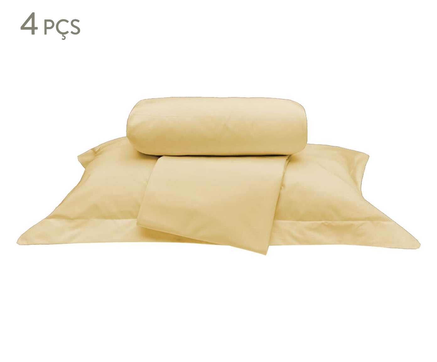 Jogo de Len&ccedil;ol Tous Les Jours Amarelo Saara 200 Fios - image 0