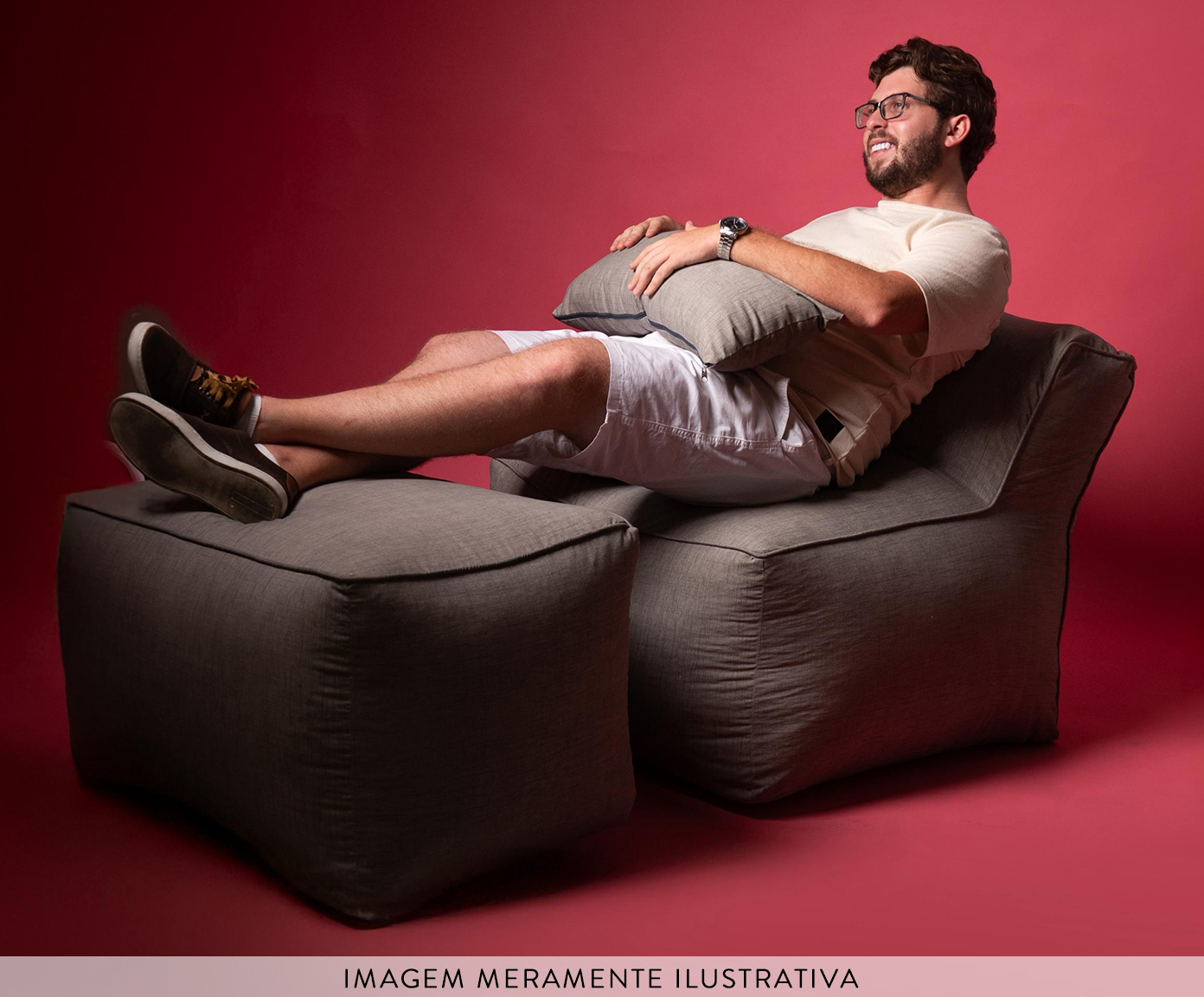 Jogo de Poltronas Ocean Pequeno Cinza image number 2