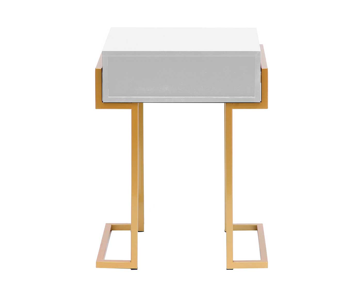 Mesa de Cabeceira Glam - Branco image number 2