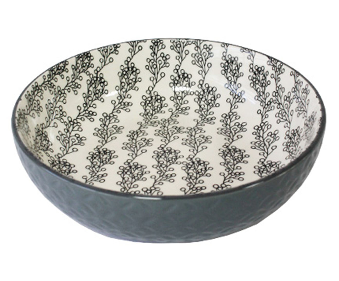 Bowl em Porcelana Faro Al Mare Cinza - image 0