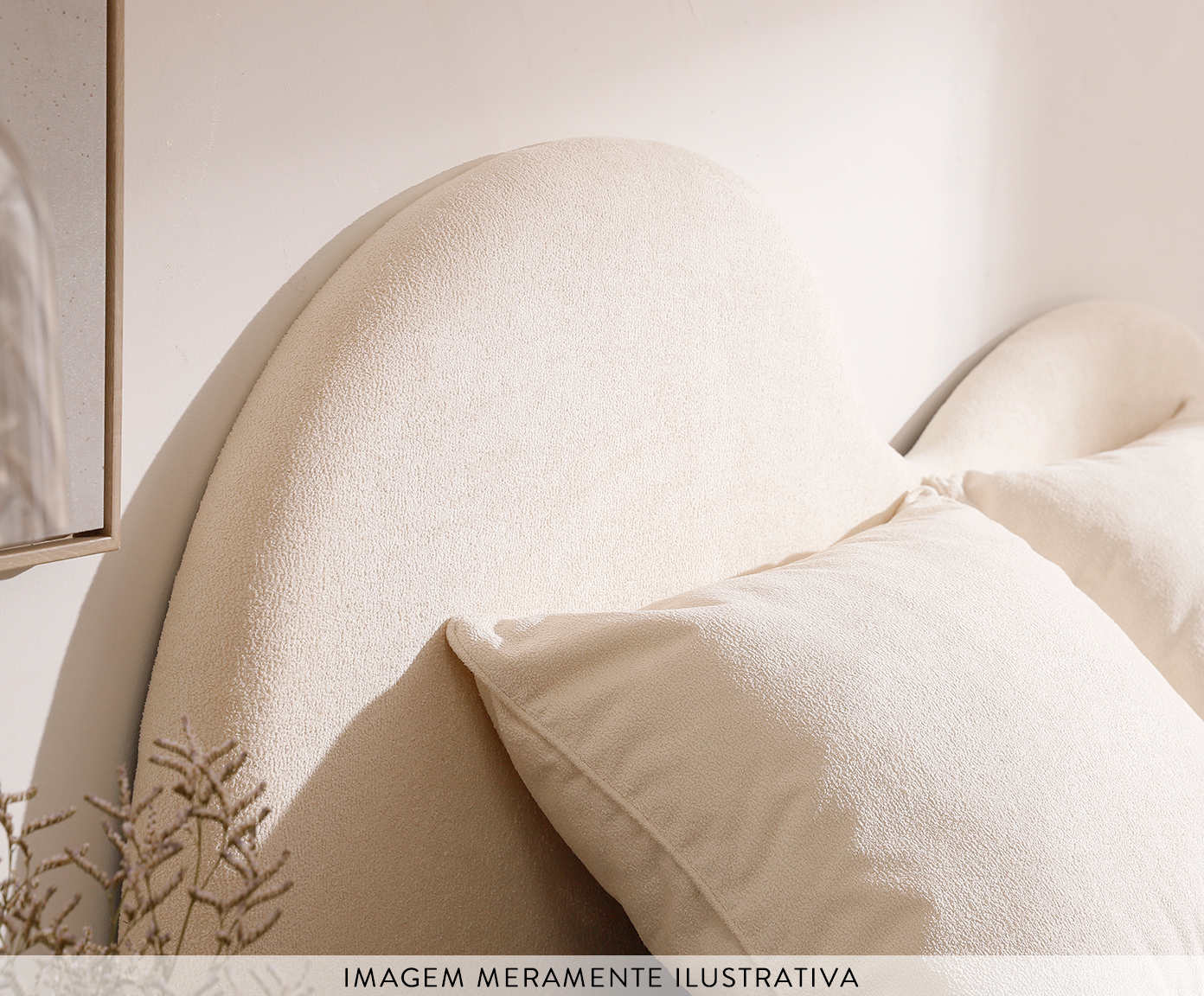 Almofad&atilde;o Pillow Boucle OffWhite - image 1