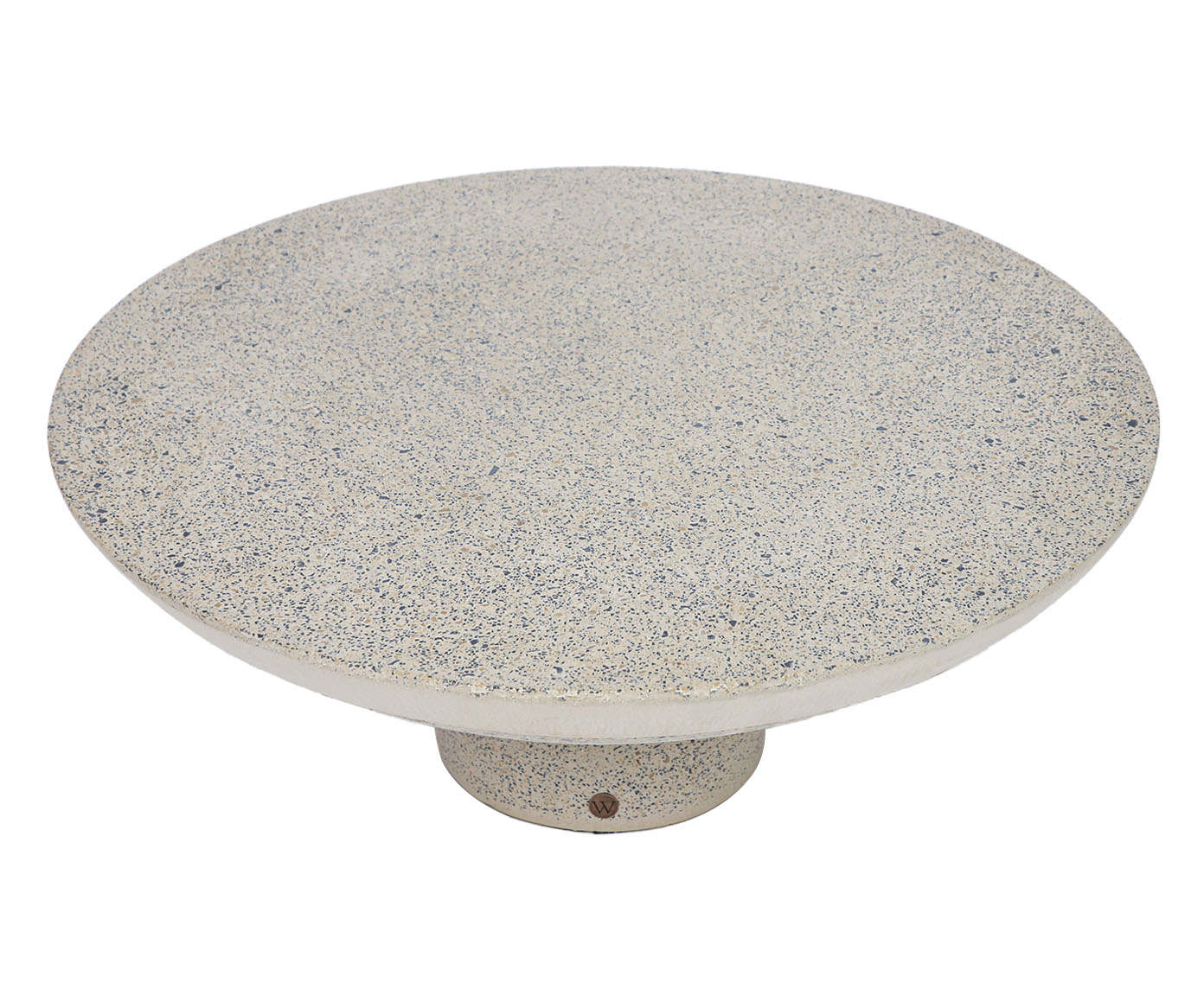 Mesa de Centro M&eacute;dia Brut em Granilite -  Branco image number 4