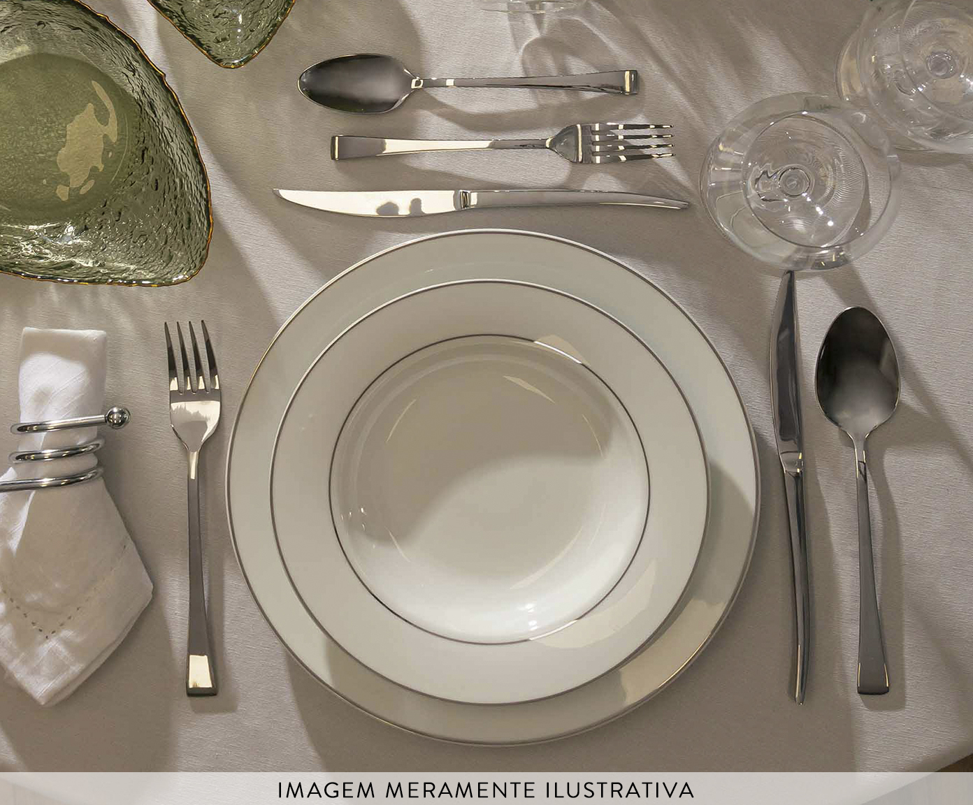 Faqueiro de A&ccedil;o Inox Berna image number 3
