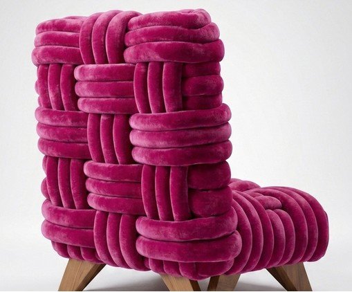 Chaise Lucca Pink - image 1