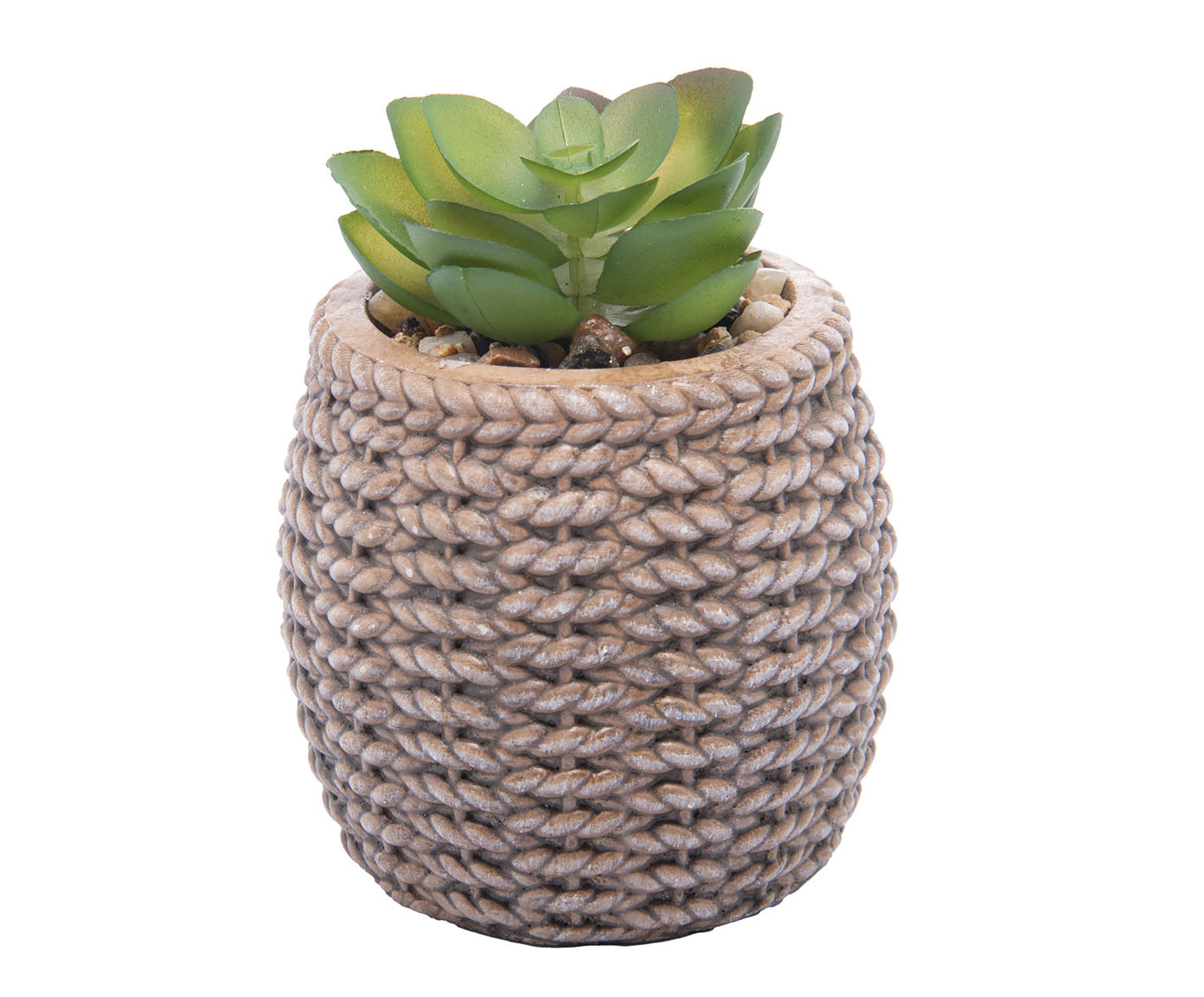 Cachepot Sisal com Suculenta II image number 2