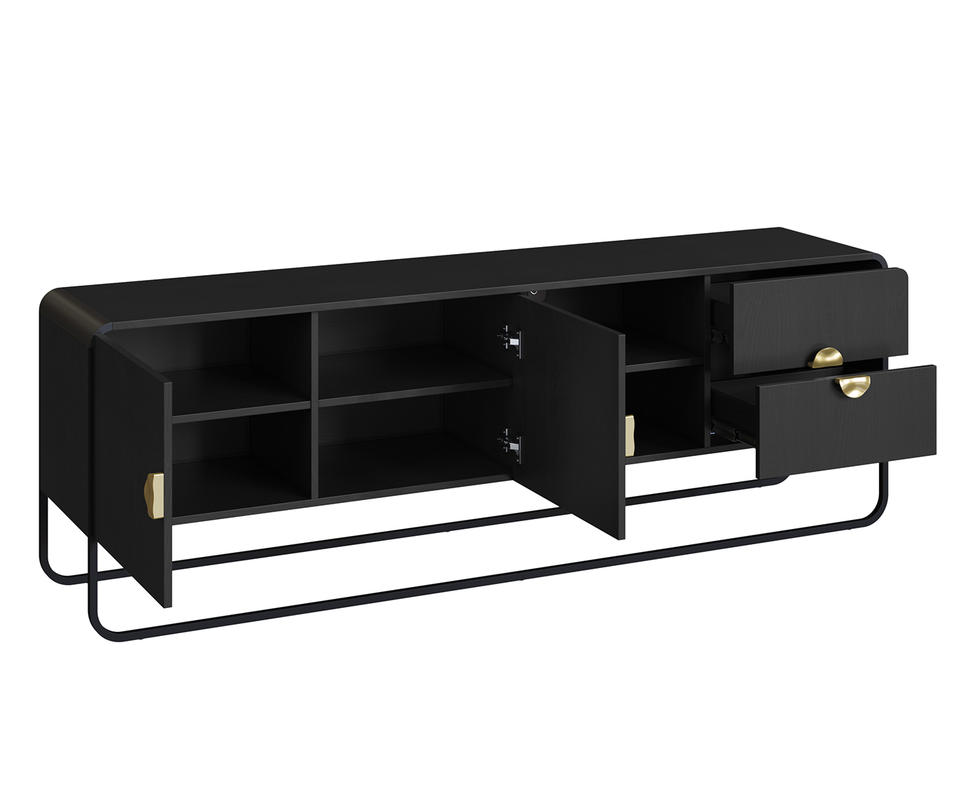 Rack Luna  II- Nero - image 1