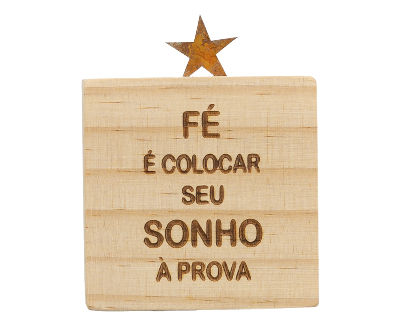 Cubo - F&eacute; &eacute; Colocar Seu Sonho &agrave; Prova - image 0
