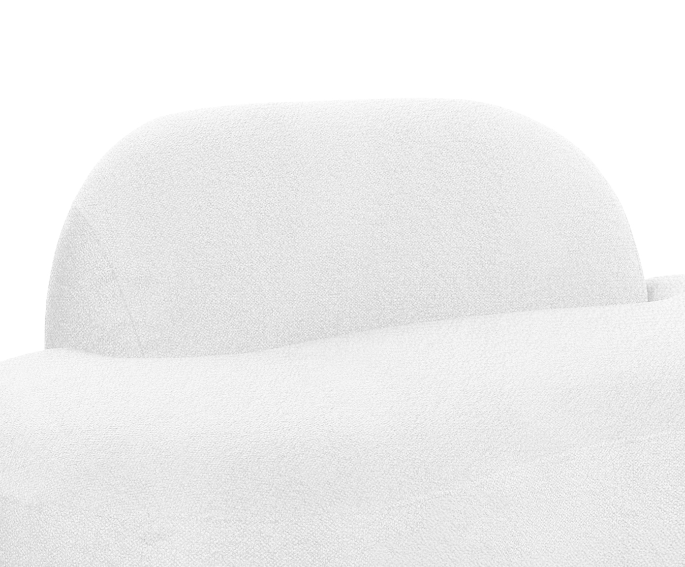 Sof&aacute; Petra em Boucle Branco  I image number 4