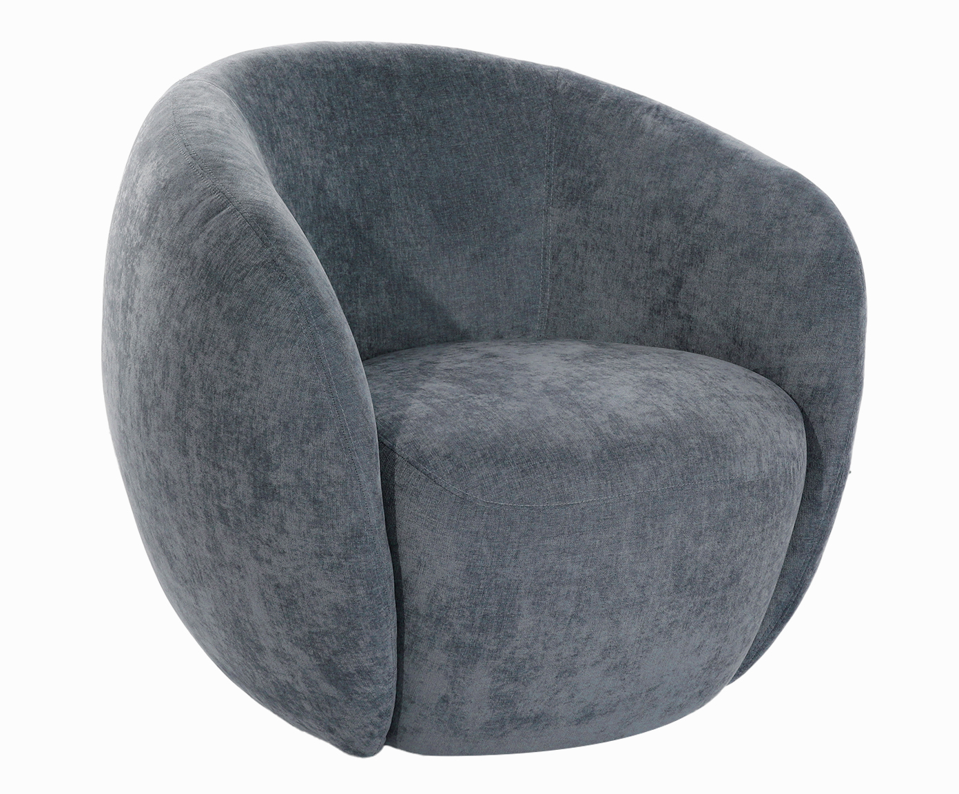 Poltrona Milo Veludo Azul - image 0