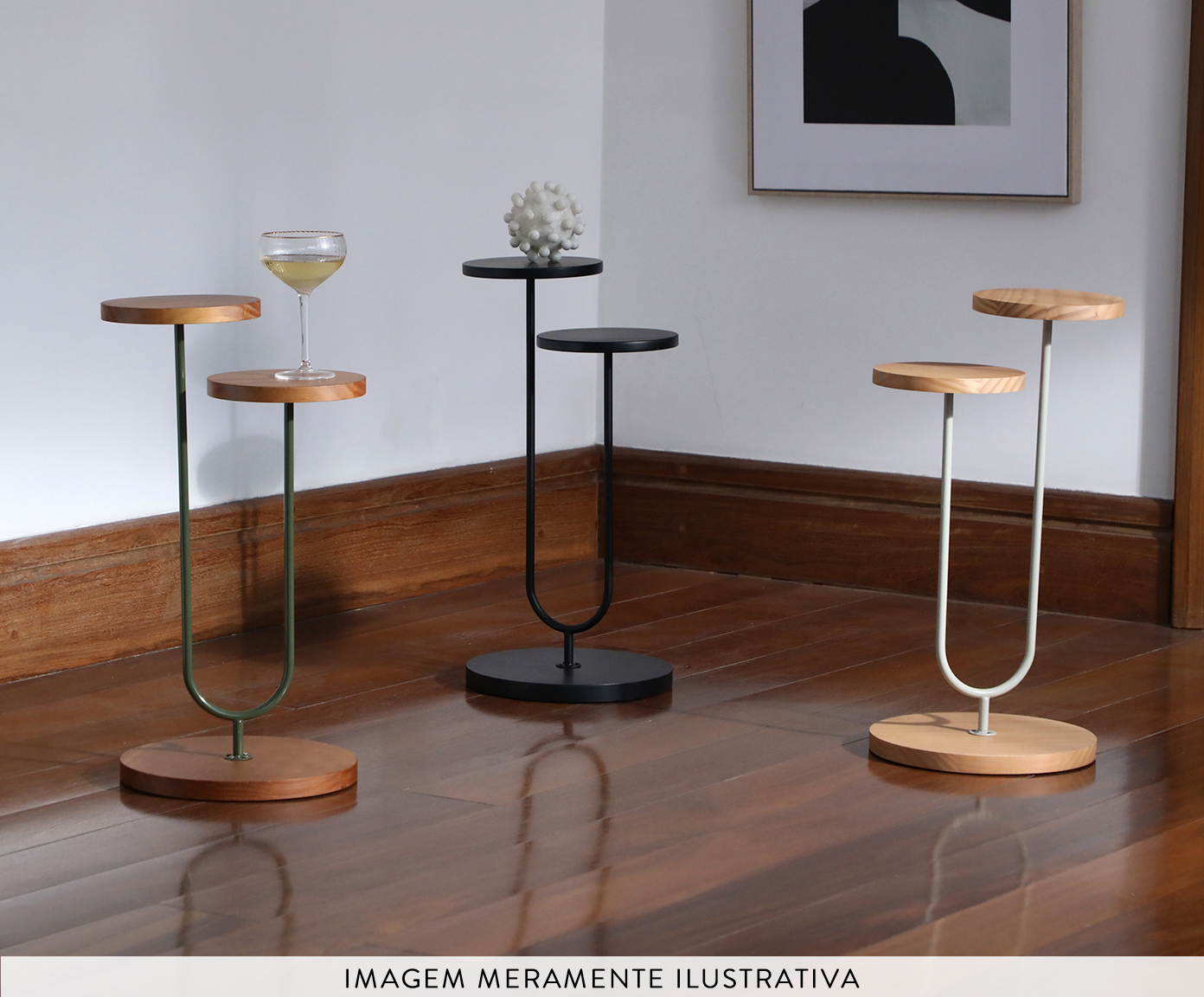 Mesa Lateral Bliss Preto image number 4