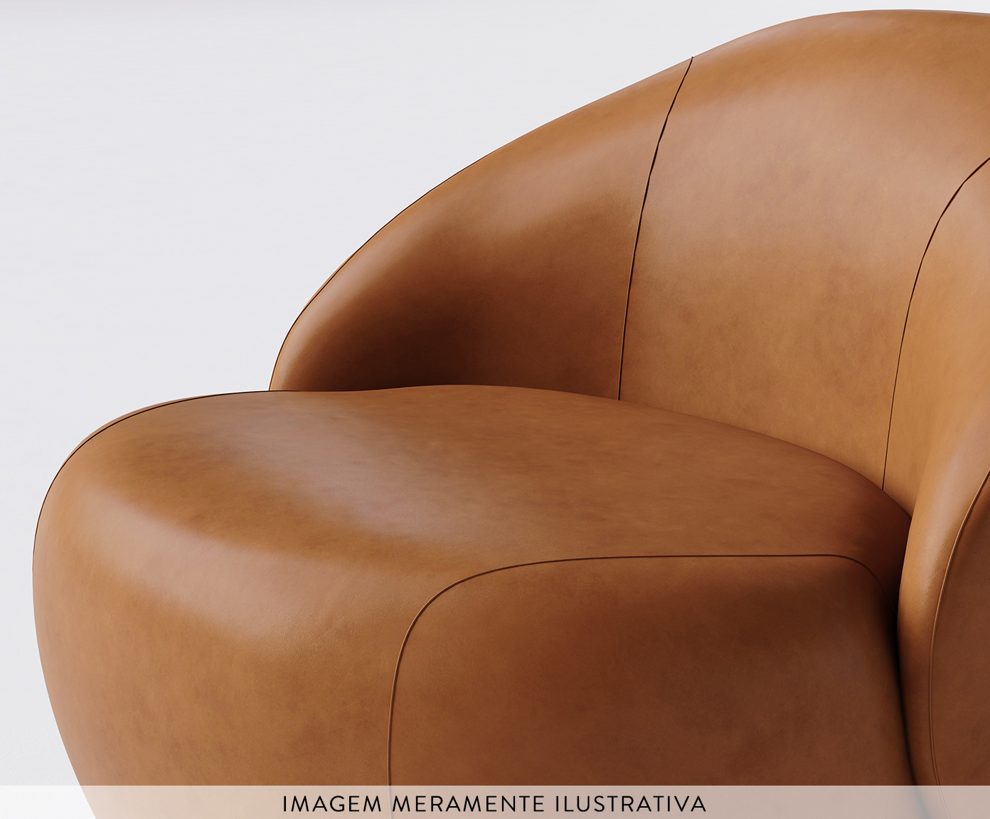 Poltrona Zoe Girat&oacute;ria Marrom - image 1
