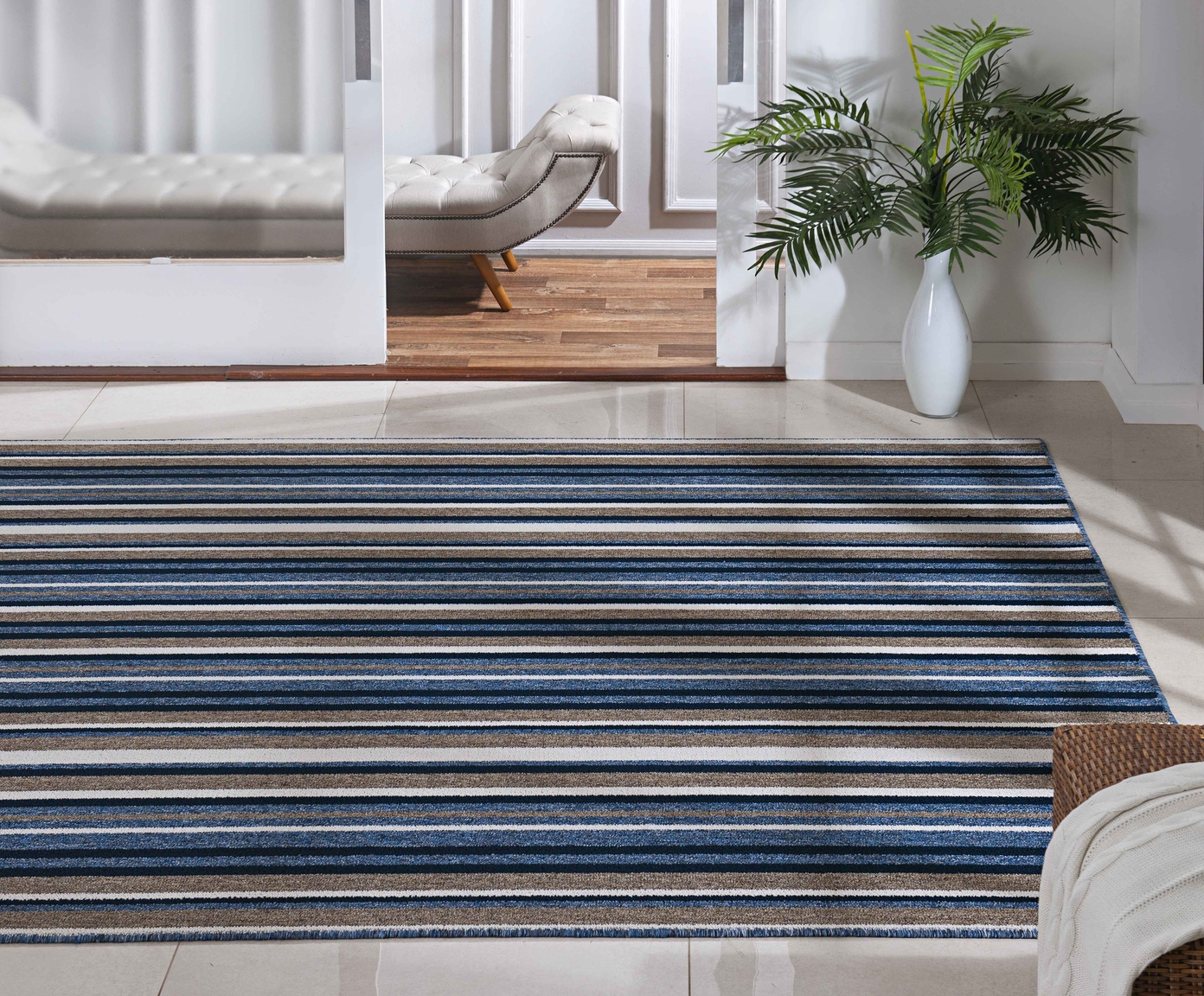 Tapete Detroit Stripes Azul image number 4