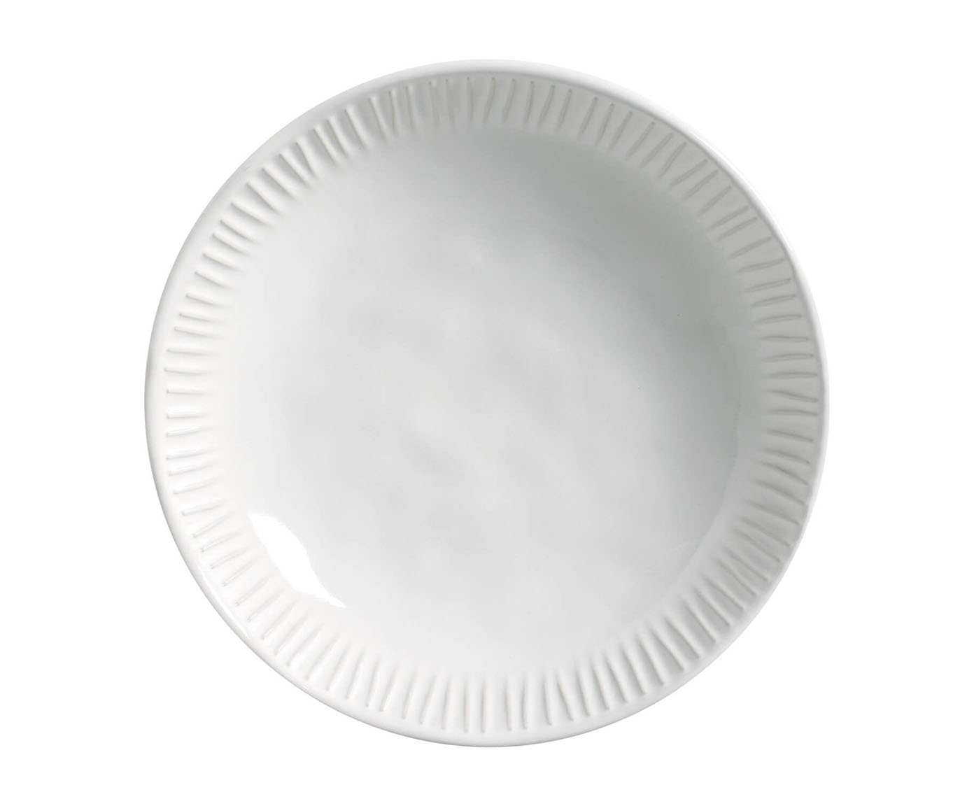 Jogo de Pratos Fundo Linhas New White - image 1