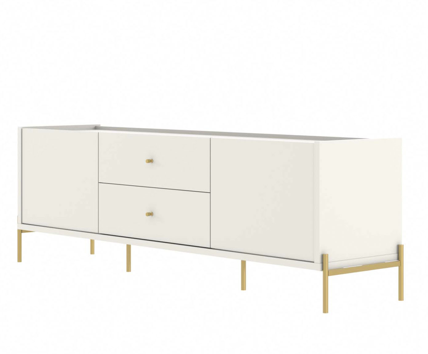Rack Jasper - Off-White Fosco e Dourado - image 1