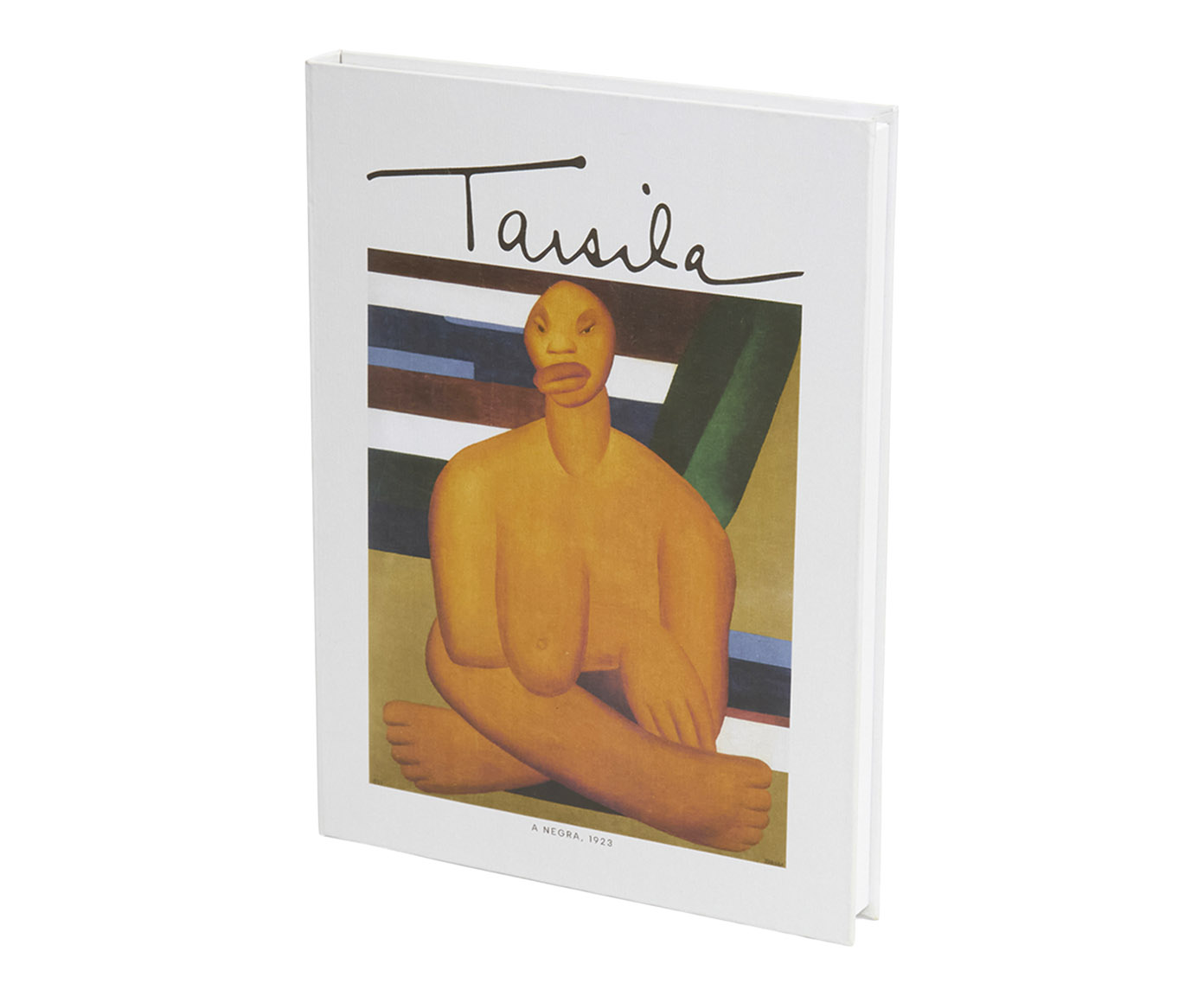 Livro-Caixa em Mdf e Canvas A Negra - image 0