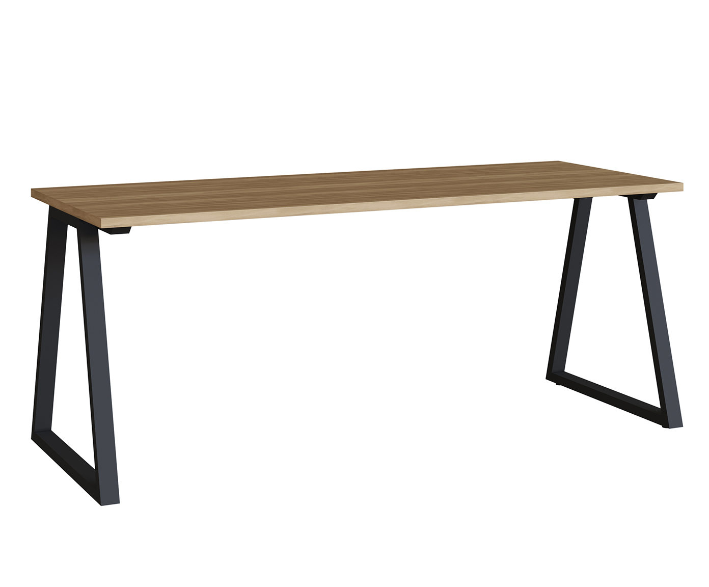 Mesa Escrivaninha Concept Home Office Nogal Sevilha - Preto - image 1