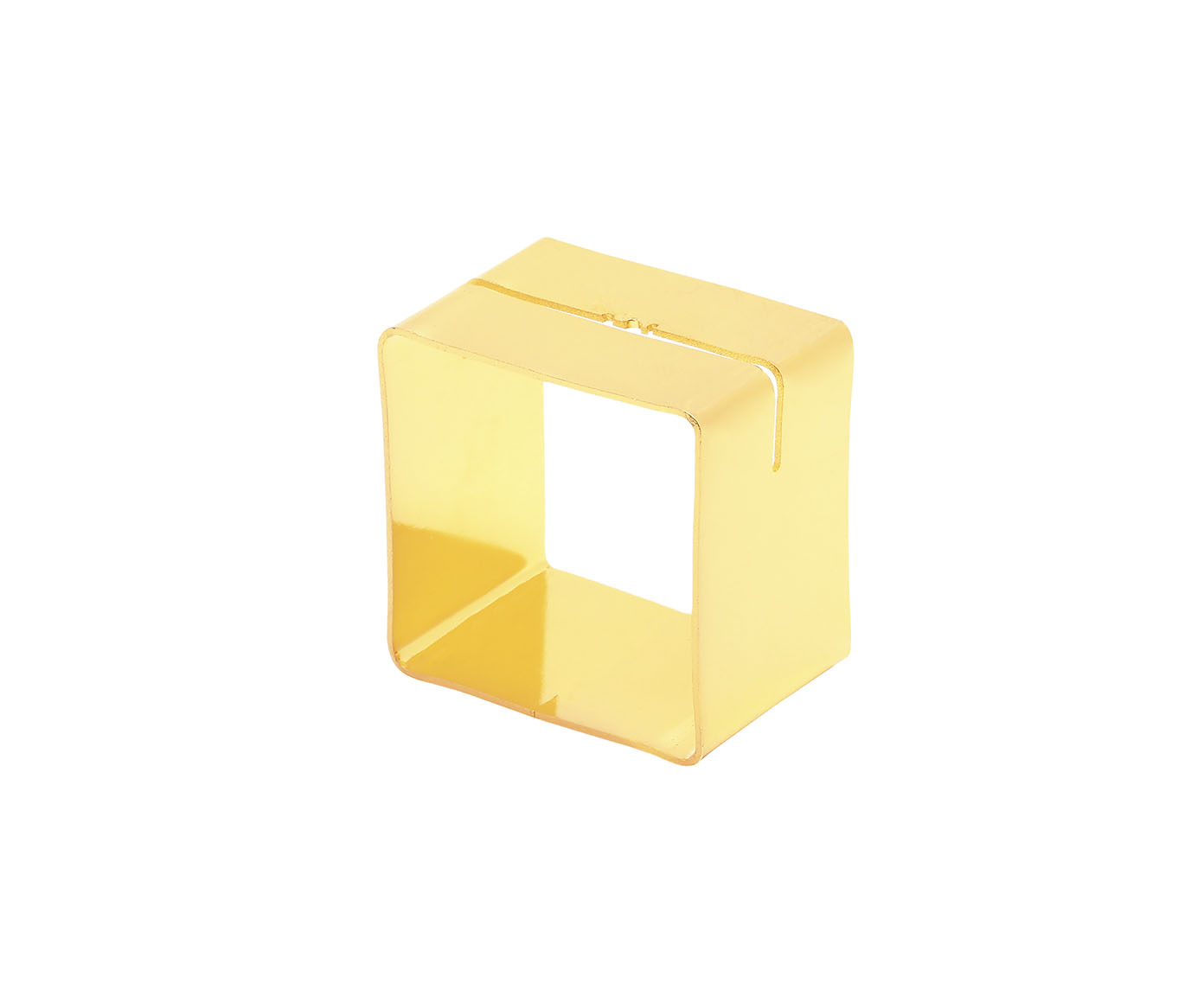 Anel de Guardanapo Sui&ccedil;a Dourado - image 0