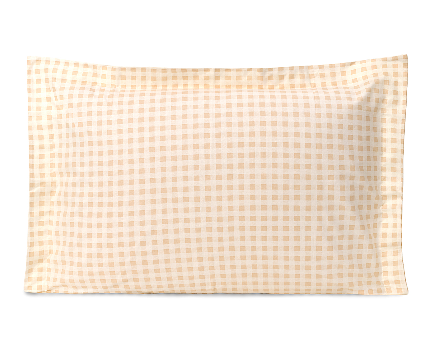 Fronha Mini Vichy Areia 200 Fios - image 0