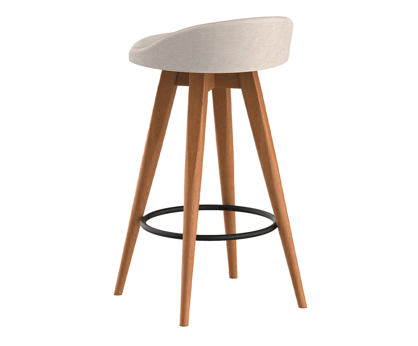 Banqueta Fixa Willi - Bege - image 1