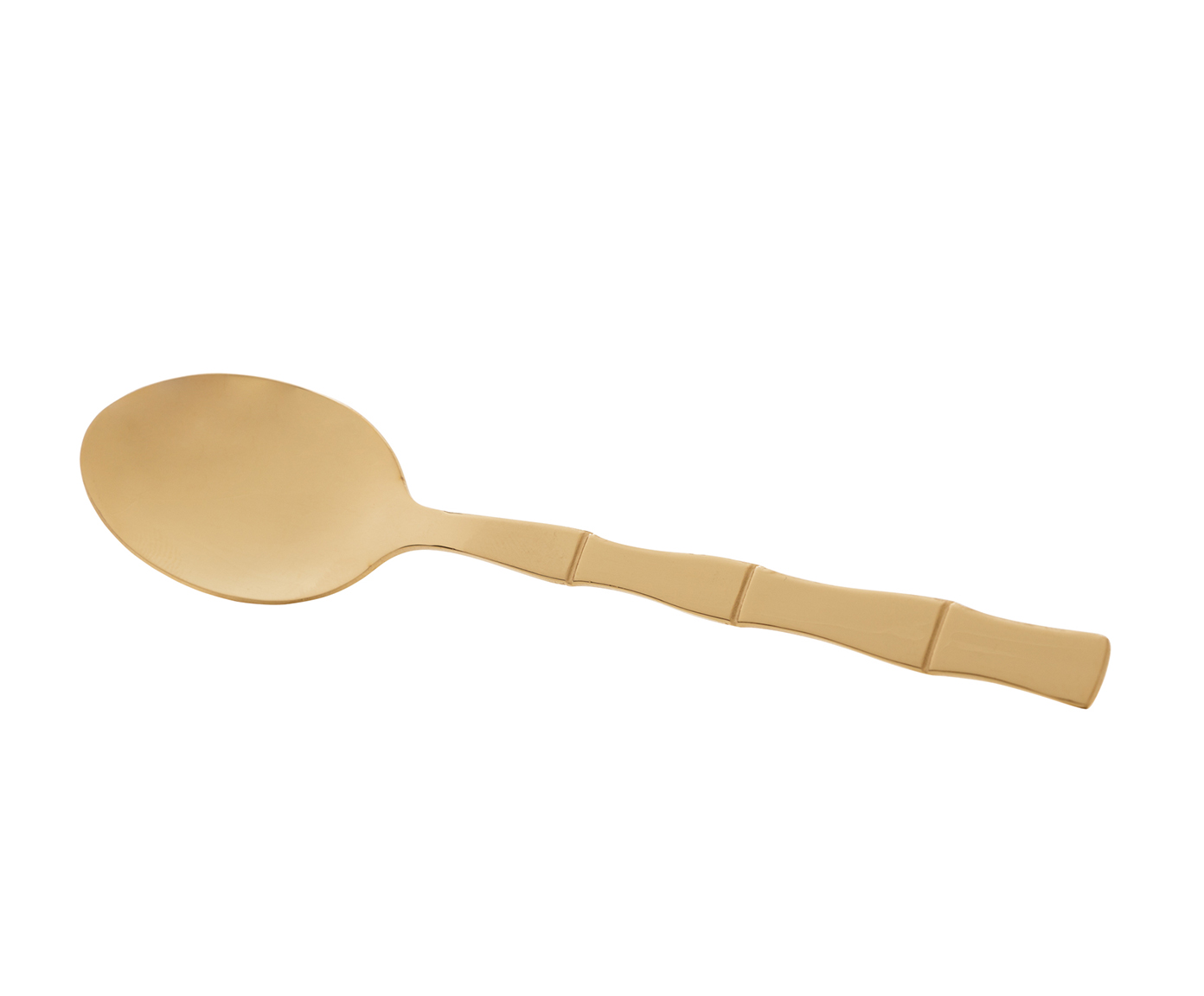 Jogo de Colheres para Sobremesa em Inox Bambu Elegant Champanhe - image 1
