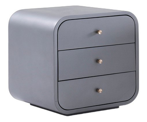 Mesa de cabeceira Dulce Luna Loft Cinza - image 0