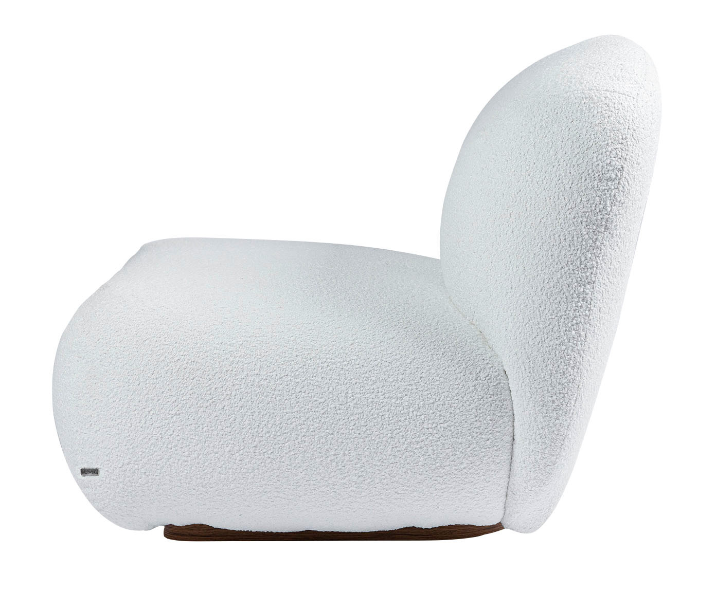 Poltrona em Boucle Nube Branco image number 4