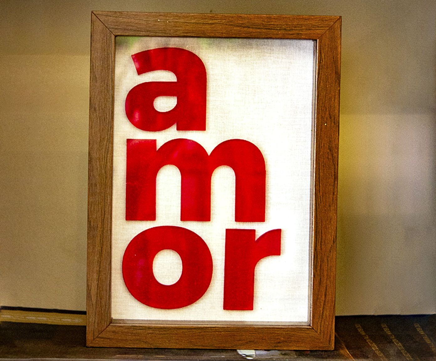 Quadro Decorativo "Amor" image number 2