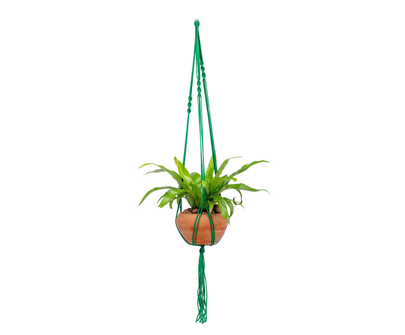 Hanger em Macram&ecirc; Cool Verde - image 0
