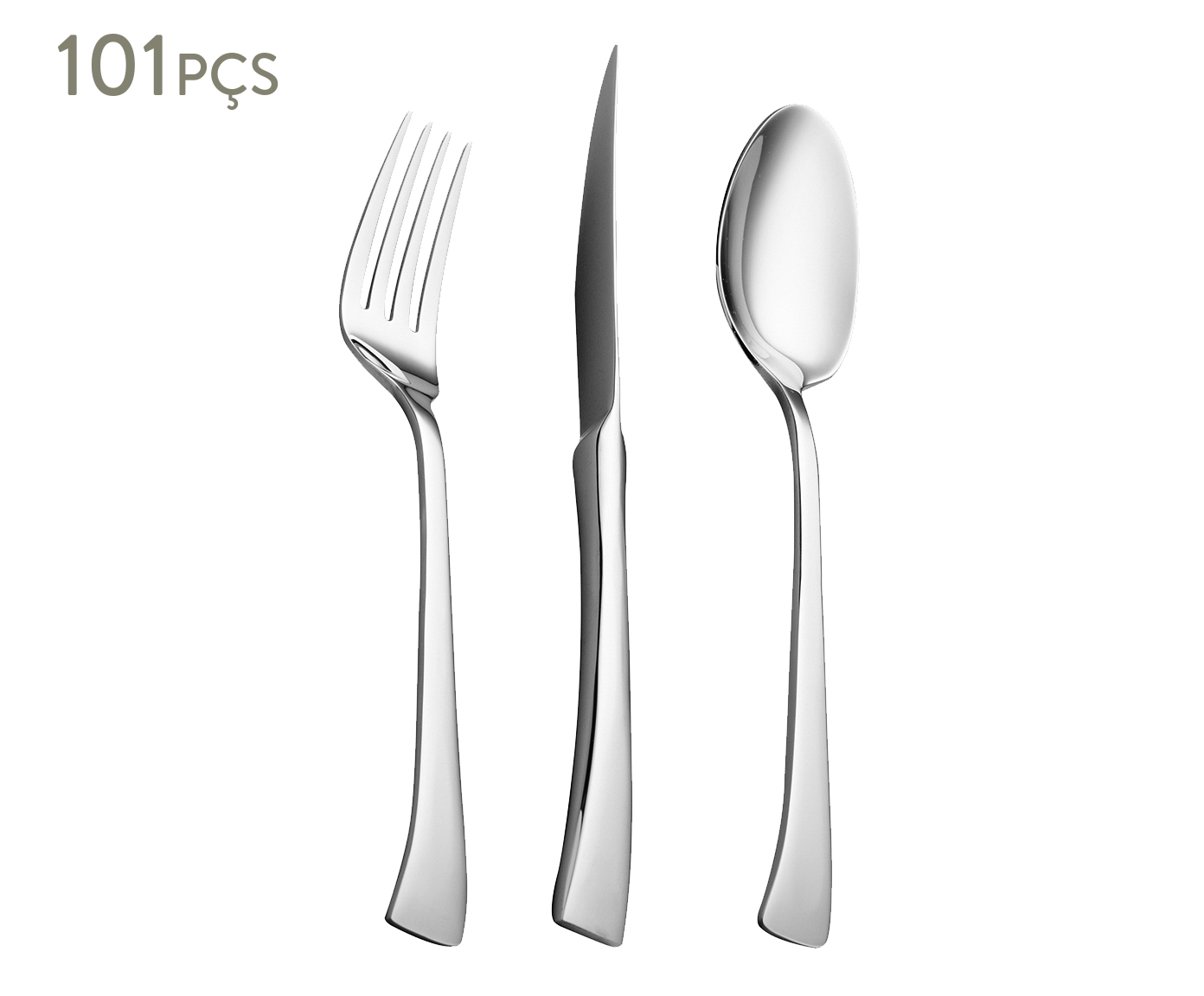 Faqueiro em A&ccedil;o Inox Berna - image 0