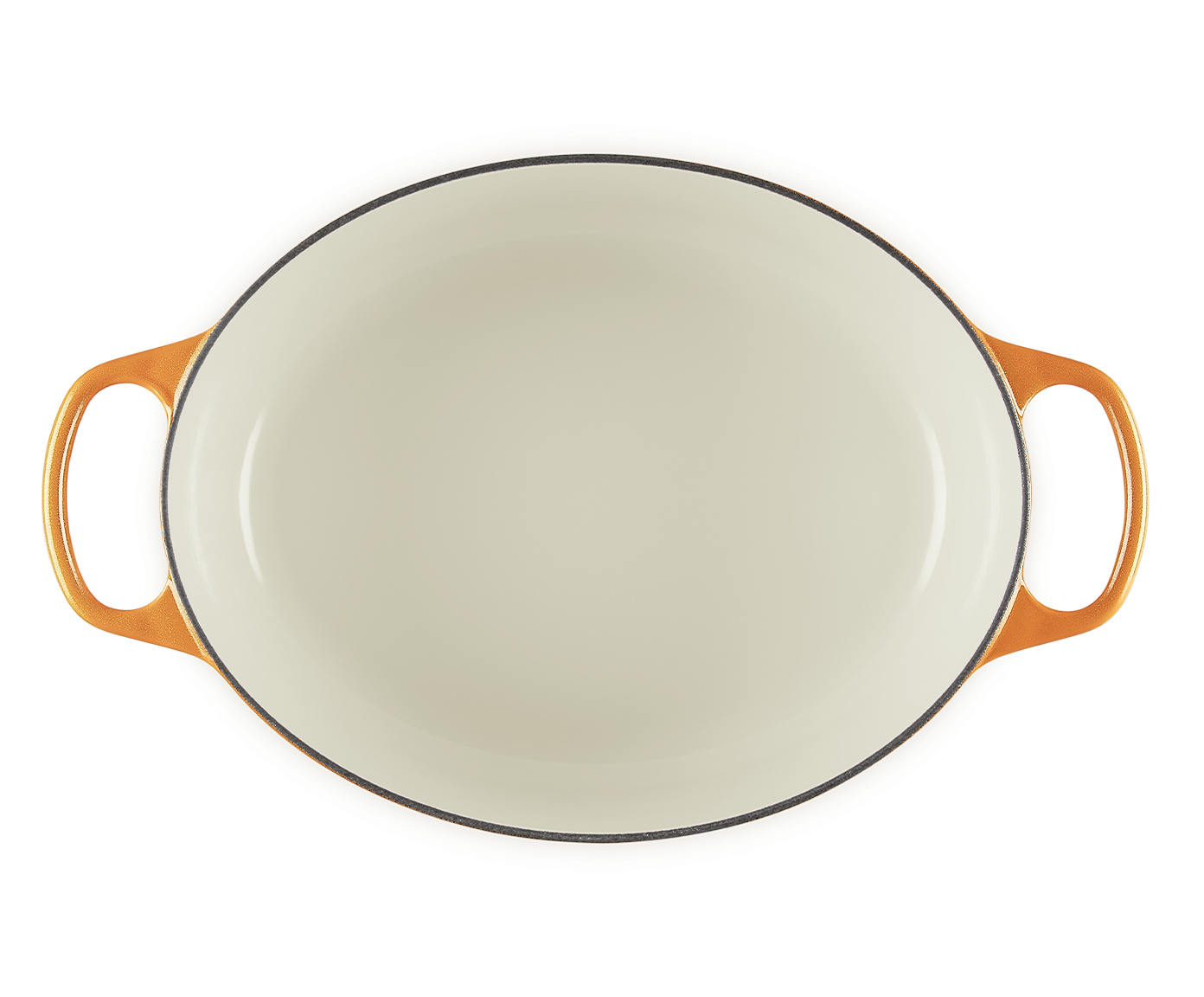 Panela Oval com Pegador Dourado Signature Flamme Dor&eacute;e - 40cm - image 1