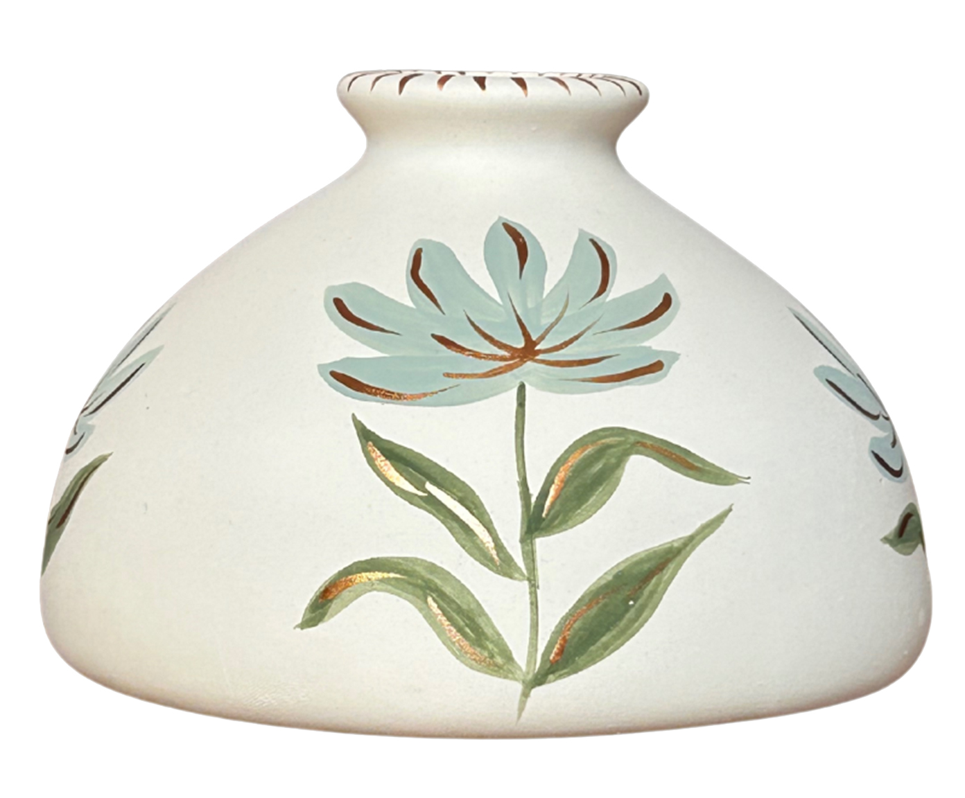 Vaso Peso Flowers Verde - image 0