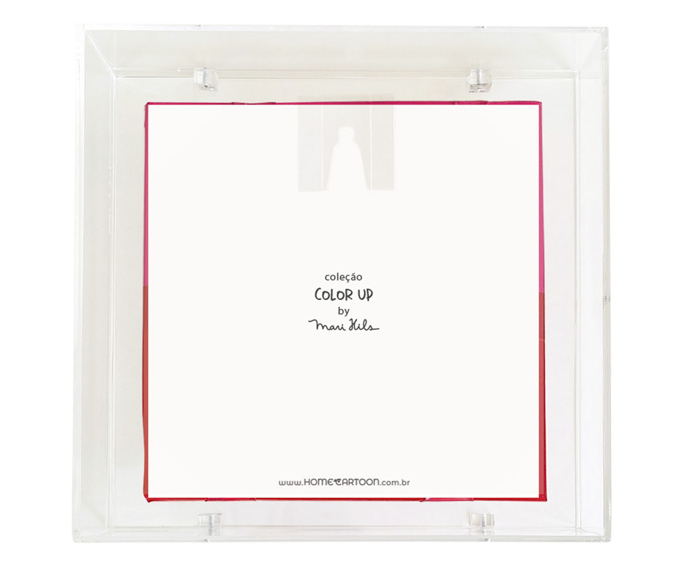 Quadro Life Is Art - 21X21X4cm image number 2