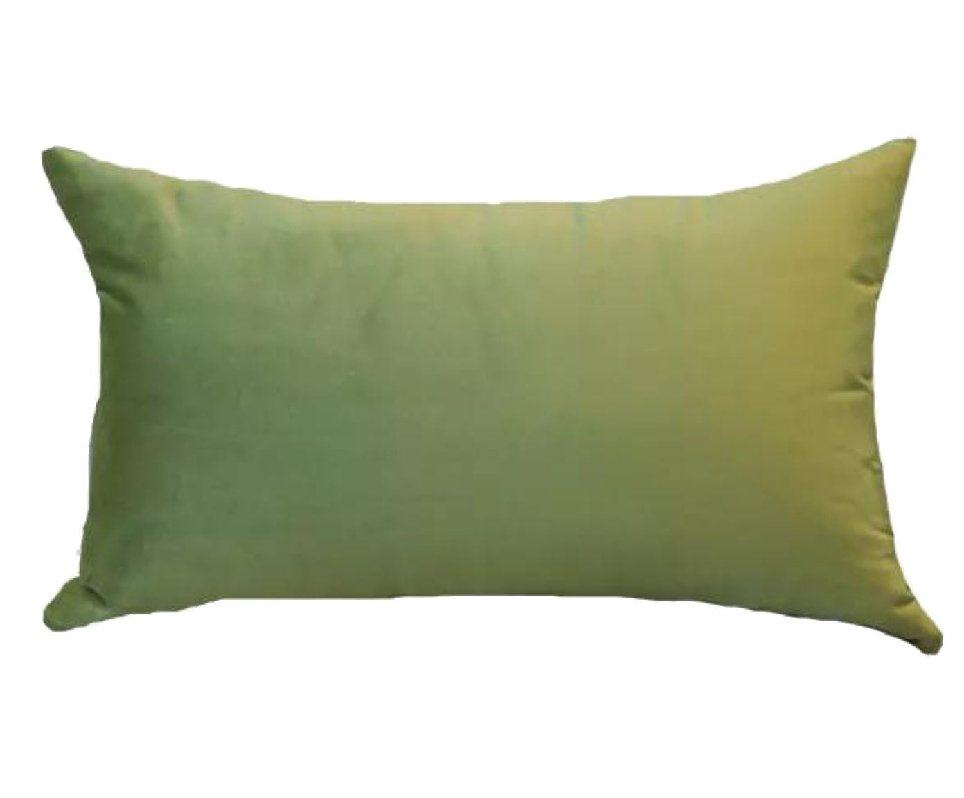 Almofada Retangular em Veludo Verde Militar - image 0
