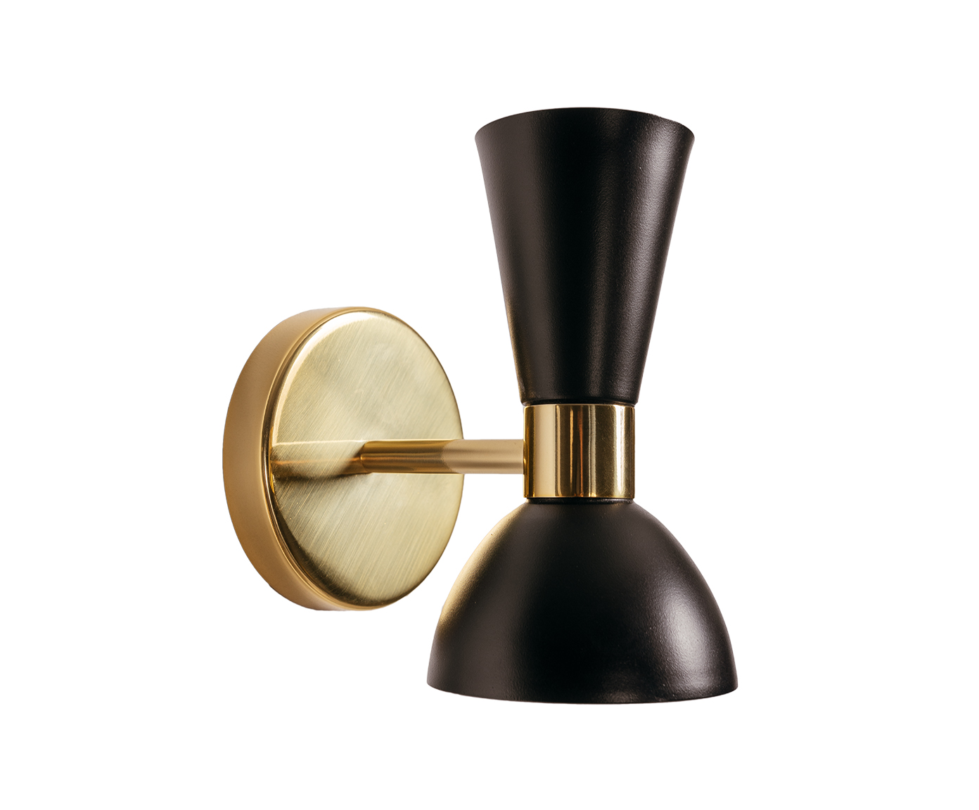 Arandela Pitassi Preto - Bivolt - image 0